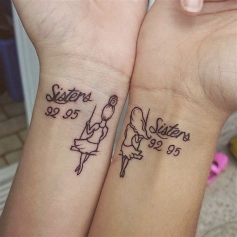 Tatuajes Para Hermanas Ideas Y Fotografías