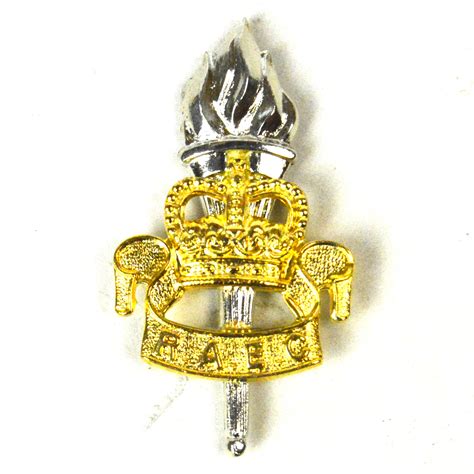 Royal Army Educational Corps Other Ranks Cap Badge Bimetal Queens