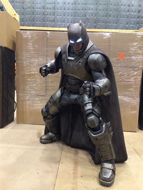 Batman Vs Superman Batman Cowl And Armor Suit Adam Ross Batman