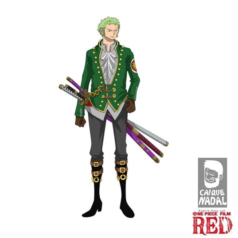 Roronoa Zoro Red Movie One Piece By Caiquenadal On Deviantart