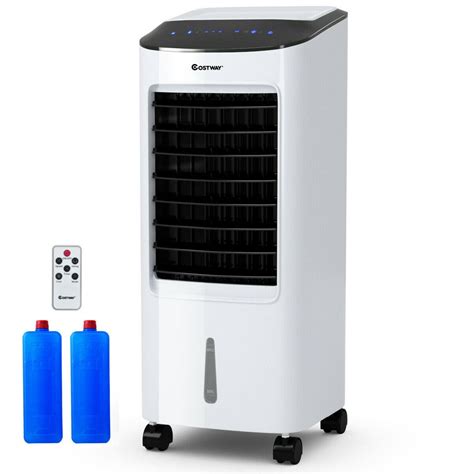 Costway Evaporative Portable Air Cooler Fan And Humidifier With Filter