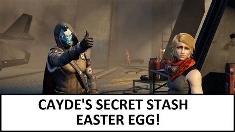 Destiny Caydes Secret Stash Easter Egg Youtube