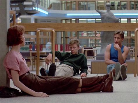 The Breakfast Club Deleted Scene Shows Molly Ringwald And Ally Sheedy In Funny Bathroom Clip