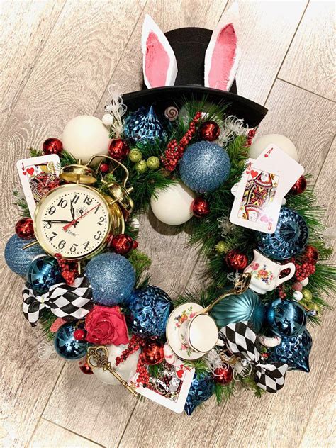 Alice In Wonderland Diy Wreath Artofit