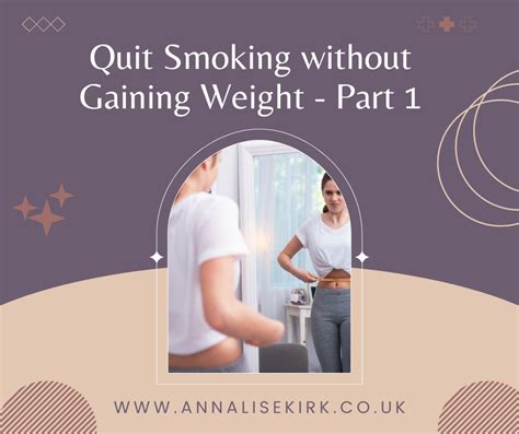 Quit Smoking Without Gaining Weight Part 1