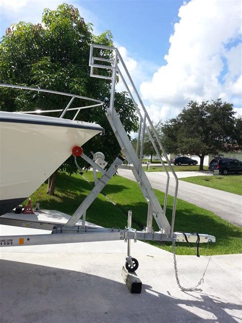 Trailer Boat Ladder High Bow The Hull Truth Boating And Fishing Forum