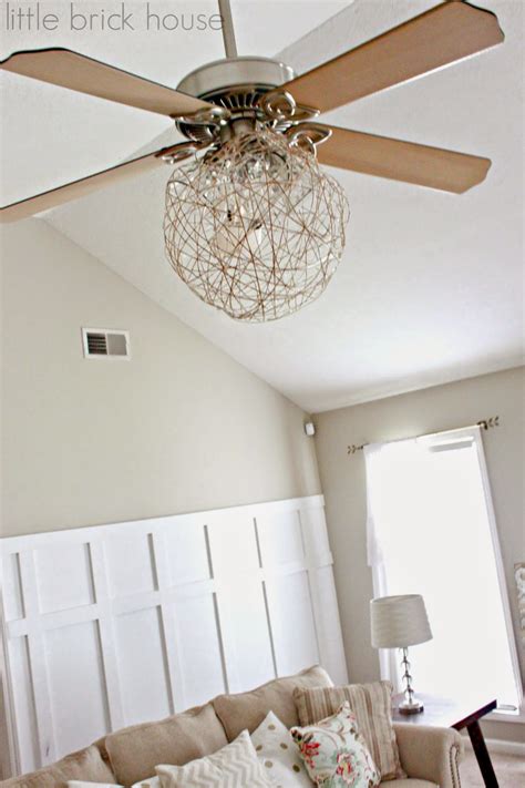The installation will be simplified if you have attic access above where you'll be installing your new fan, but that access isn't necessary. Little Brick House: Ceiling Fan Makeover