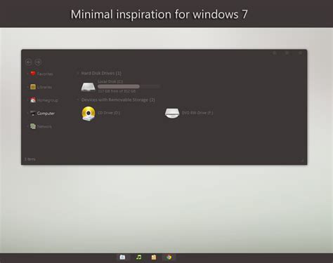 Minimal Inspiration For Windows 7