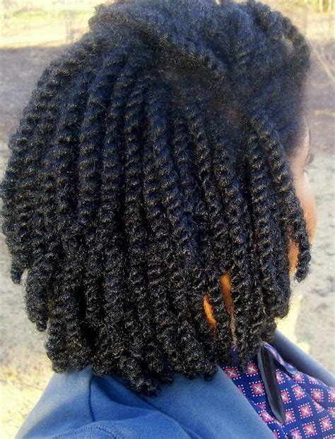 It's a simple hairstyle that makes any outfit look chic. Twist Hairstyles For Natural Hair