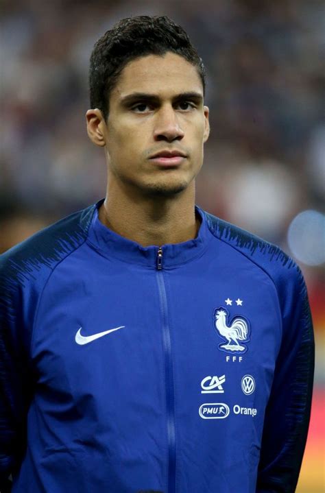 France's defender raphael varane and france's defender presnel kimpembe warm up ahead of the friendly football match between france and iceland at the roudourou stadium in guingamp. Raphael Varane of France during the UEFA Nations League A ...