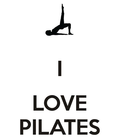 I Love Pilates Poster Pilates Quotes Pilates Pilates Motivation
