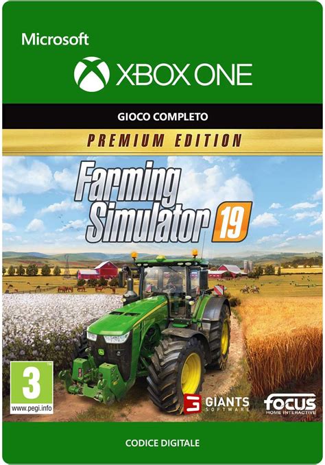Farming Simulator 19 Premium Edition Premium Xbox One Codice