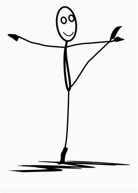 Stick Figure Dancing Free Transparent Clipart Clipartkey