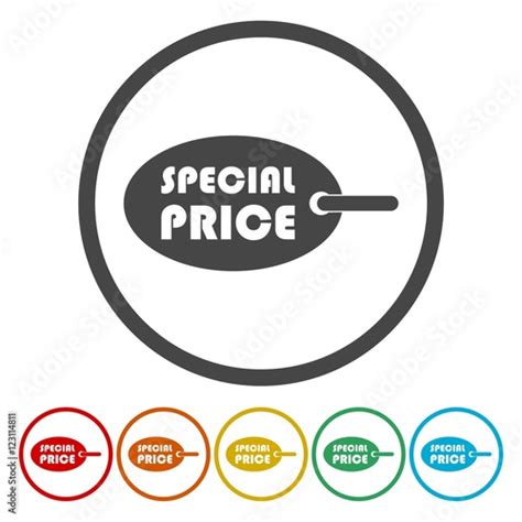 Special Price Circle Icon Stock Image And Royalty Free Vector Files