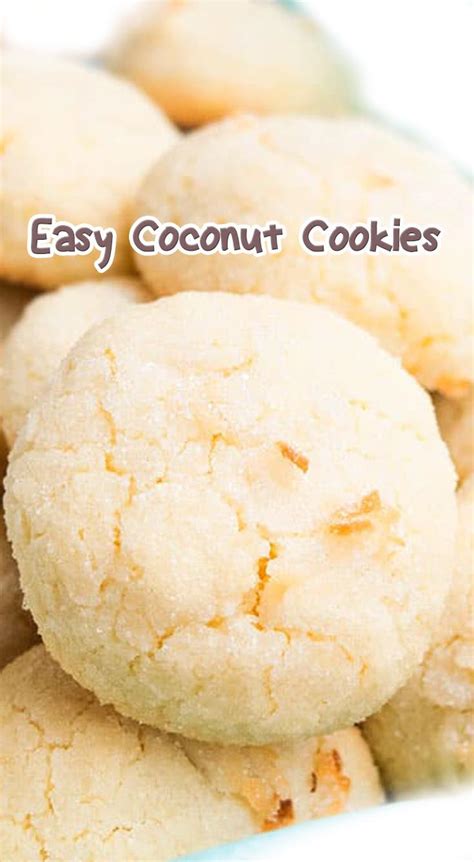 Easy Coconut Cookies