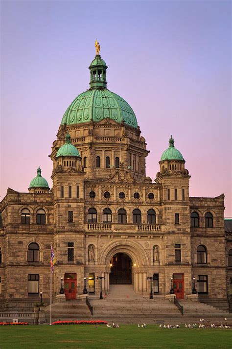 Victoria Bc Parliament Building At By Brian Eden