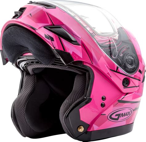 The best modular motorcycle helmet at prices that will shock you!!! $229.95 GMAX Womens GM54S GM-54S Scribe Modular #1073399