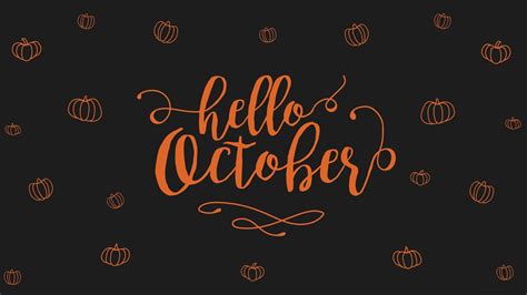 Hello October Wallpapers Top Những Hình Ảnh Đẹp