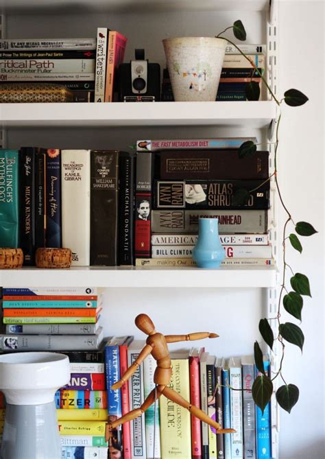 What do you do with that empty corner in your home that serves no function? How Real People Do Bookshelf Styling - Jest Cafe ...