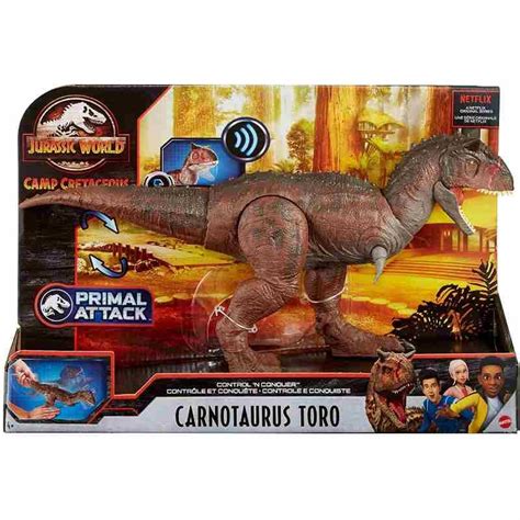 Jurassic World Dinosauro Carnotaurus Toro