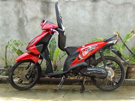 20+ beat fi modif, inspirasi top! Inilah 32+ Gambar Variasi Motor Beat Merah
