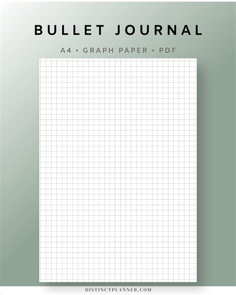 Printable Graph Paper Pdf Printable Graph Paper Bullet Journal Paper