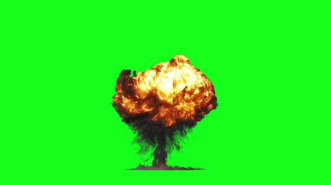 Bomb Blast Explosion Free Green Screen Stock Video Footage Download Hd