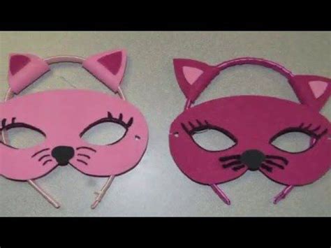 Mascaras para niños faciles de hacer. Cómo hacer un antifaz de gato : Antifaces de animales para ...