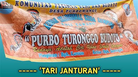 TARI JANTURAN EBEG PURBO TURONGGO BUDOYO LIVE DI DESA PURBOWANGI