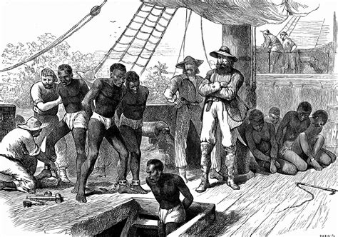 Transatlantic Slave Trade Middle Passage African Diaspora Trade