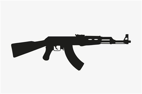 Ak47 Vector Art Icons And Graphics For Free Download