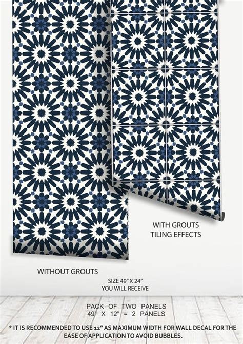 Check spelling or type a new query. Tiznit Moroccan Tile Wall Stair Floor Self Adhesive Vinyl ...