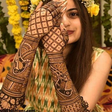 Latest Bridal Mehndi Designs For Hands And Feet In 2020