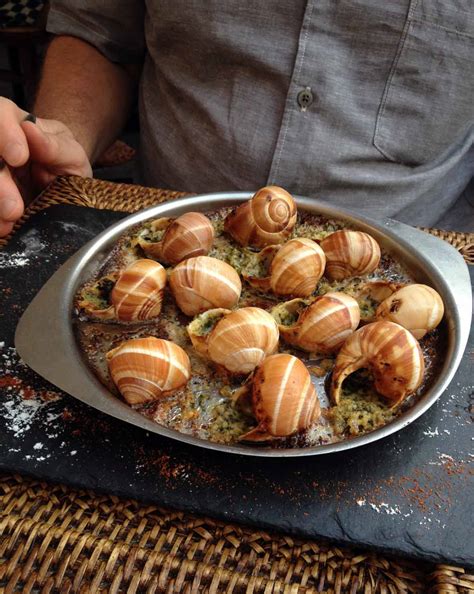 Escargots ~ Snails With Herb Butter Leites Culinaria