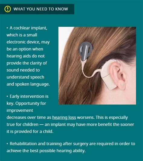 Cochlear Implant Hearing Solutions