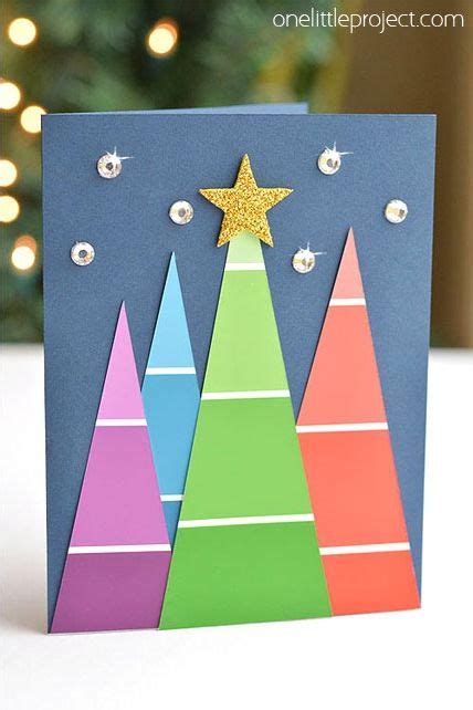 51 Diy Christmas Cards 2021 Homemade Christmas Card Ideas