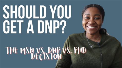 Should You Get A Doctorate In Nursing My Dnp Vs Msn Vs Phd