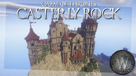 Casterly Rock Minecraft Westeroscraft Youtube