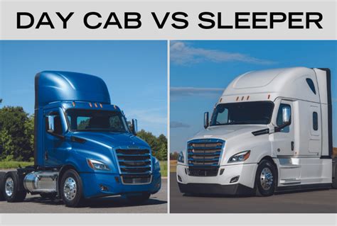 Day Cab Vs Sleeper Peach State Truck Centers