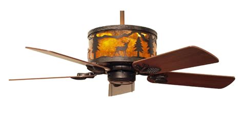 Regular cleaning of your ceiling fan will keep it looking new and working correctly. Forest Animals Rustic Ceiling Fan - Rustic Lighting & Fans