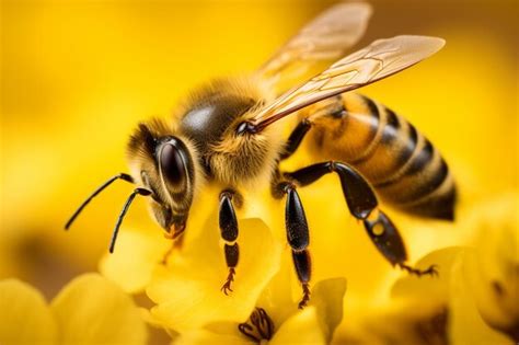 Premium Ai Image Honeybee Euphoria Bee Photo