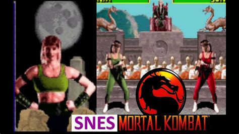 Mortal Kombat Sonya SNES Very Hard YouTube