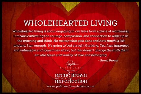 Brené Brown On Wholehearted Living Words Quotes Wise Words Me Quotes