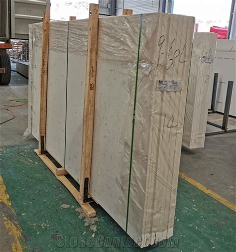 China Artificial Crystal White Quartz Stone Slabs From China