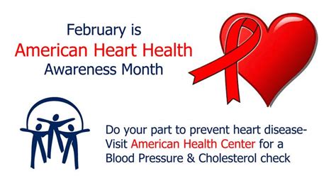 February Is American Heart Health Awareness Month Do You Part To