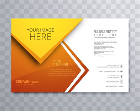 Beautiful Business Brochure Design Template Vector 246202 Vector Art At