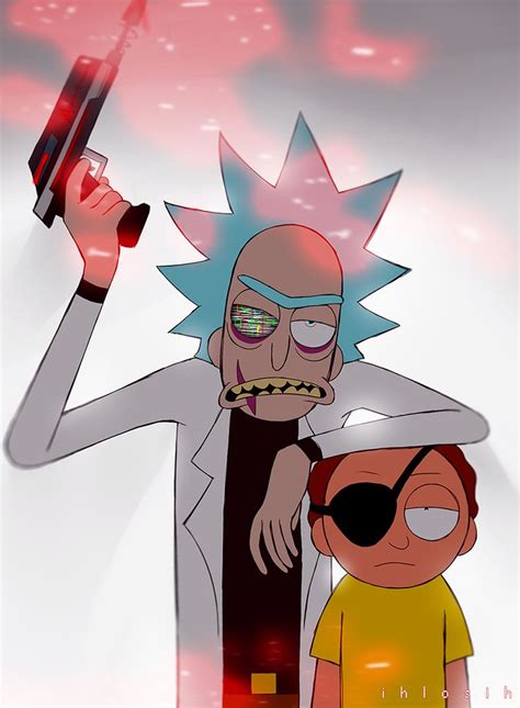 Evil Rick Morty Rick And Morty Wallpaper De Desenhos Animados