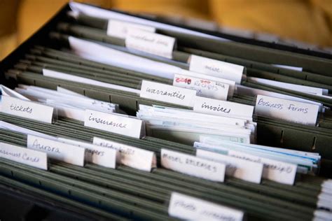 How To Set Up A Home Filing System