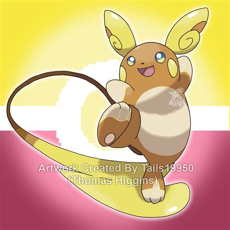 026 Alolan Raichu By Tails19950 On Deviantart
