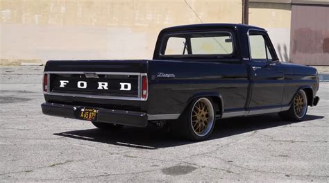 Coyote Swapped 1967 Ford F 100 Pro Tourer Is One Big Smoke Machine